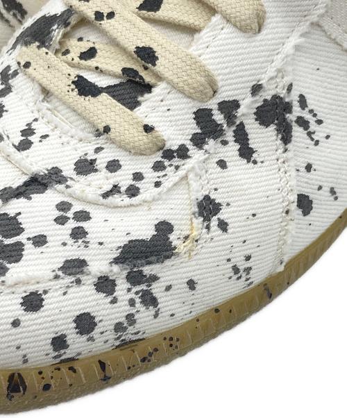 Maison Margiela（メゾンマルジェラ）Maison Margiela (メゾンマルジェラ) REPLICA PAINTER MONO SNEAKER ホワイト サイズ:39 1/2の古着・服飾アイテム