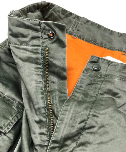 SUPREME（シュプリーム）SUPREME (シュプリーム) Washed Flight Satin Cargo Pant グリーン サイズ:Sの古着・服飾アイテム