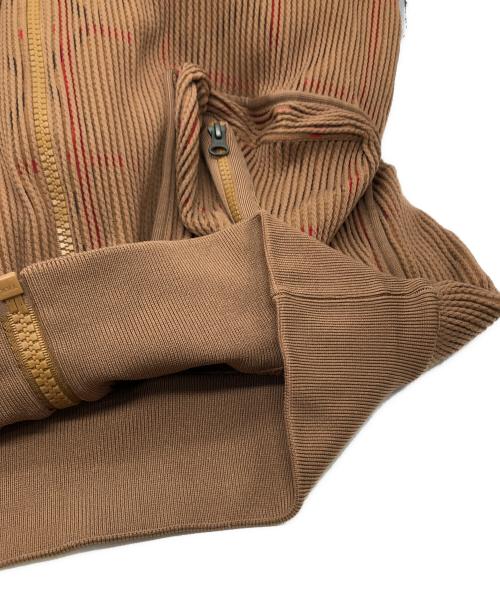 NIKE（ナイキ）NIKE (ナイキ) UNDERCOVER (アンダーカバー) KNIT MA-1 JACKET ブラウン サイズ:Lの古着・服飾アイテム