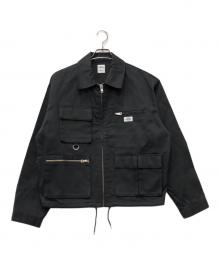 BEDWIN &THE HEARTBREAKERS×Dickies（ベドウィンアンドザ ハートブレイカーズ×ディッキーズ）の古着「Ex.WORK JACKET BOYEGA」｜ブラック