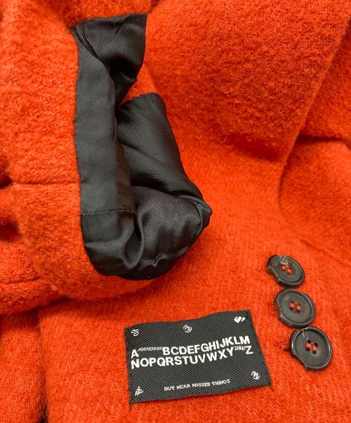 ZARA（ザラ）ZARA (ザラ) ADER error (アーダーエラー) ウールブレンドオーバーサイズコート レッド サイズ:Mの古着・服飾アイテム