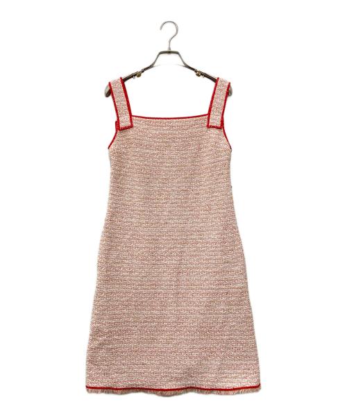 FOXEY（フォクシー）FOXEY (フォクシー) サマーツイード アンサンブル ワンピース ピンク サイズ:40の古着・服飾アイテム