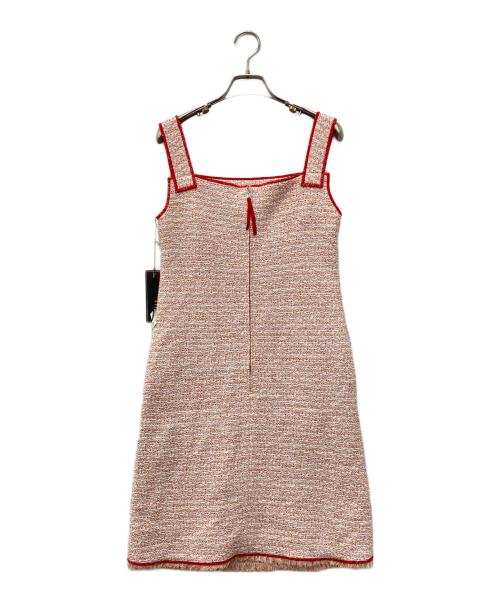 FOXEY（フォクシー）FOXEY (フォクシー) サマーツイード アンサンブル ワンピース ピンク サイズ:40の古着・服飾アイテム