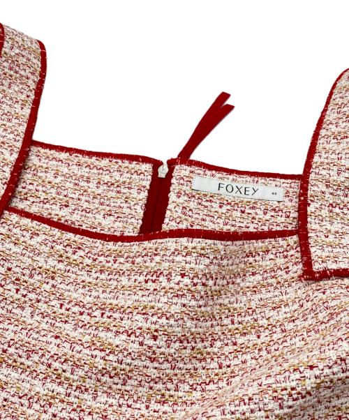 FOXEY（フォクシー）FOXEY (フォクシー) サマーツイード アンサンブル ワンピース ピンク サイズ:40の古着・服飾アイテム