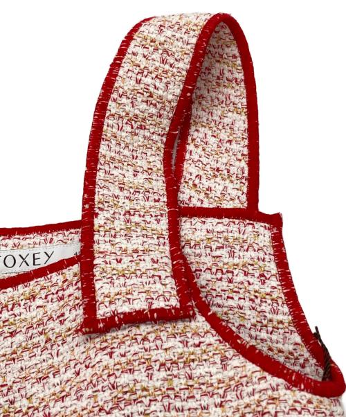 FOXEY（フォクシー）FOXEY (フォクシー) サマーツイード アンサンブル ワンピース ピンク サイズ:40の古着・服飾アイテム