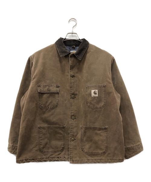 CarHartt（カーハート）CarHartt (カーハート) ミシガンチョアコート ブラウン サイズ:XLの古着・服飾アイテム