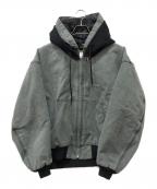 N.HOOLYWOODエヌ ハリウッド）の古着「HOODIE BLOUSON」｜グレー