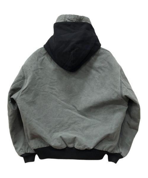 N.HOOLYWOOD（エヌ ハリウッド）N.HOOLYWOOD (エヌ ハリウッド) HOODIE BLOUSON グレー サイズ:36の古着・服飾アイテム