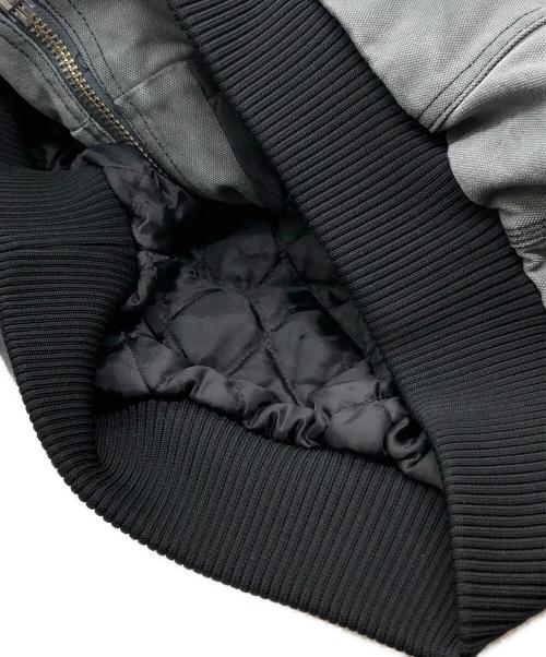 N.HOOLYWOOD（エヌ ハリウッド）N.HOOLYWOOD (エヌ ハリウッド) HOODIE BLOUSON グレー サイズ:36の古着・服飾アイテム