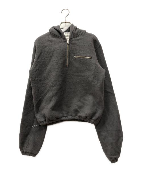 INSCRIRE（アンスクリア）INSCRIRE (アンスクリア) Freece Hoodie グレー サイズ:Sの古着・服飾アイテム