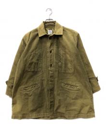 Porter Classic（ポータークラシック）の古着「モールスキンかバオールジャケット」｜グリーン