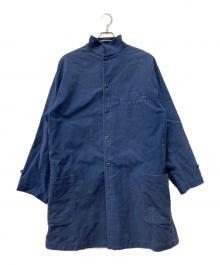 Porter Classic（ポータークラシック）の古着「モールスキンコート」｜ブルー