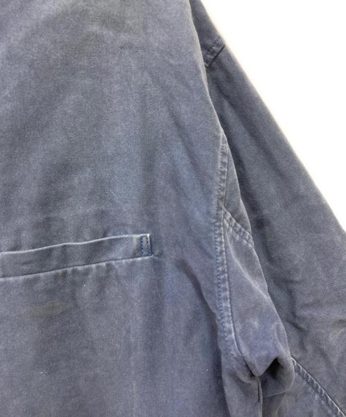 Porter Classic（ポータークラシック）Porter Classic (ポータークラシック) モールスキンコート ブルー サイズ:2の古着・服飾アイテム