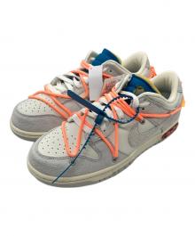 NIKE×OFFWHITE（ナイキ×オフホワイト）の古着「Dunk Low 1 of 50 "Lot.19"」｜グレー