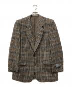 Christian Diorクリスチャン ディオール）の古着「チェックテーラードジャケット」｜ベージュ