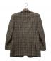 Christian Dior (クリスチャン ディオール) チェックテーラードジャケット ベージュ サイズ:A-6：10000円