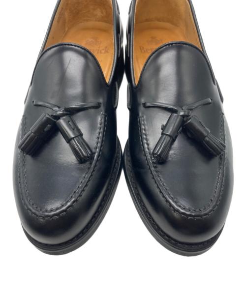 berwick（バーウィック）berwick (バーウィック) タッセルローファー ブラック サイズ:6の古着・服飾アイテム