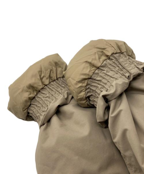 miffew（ミフュー）miffew (ミフュー) ZIP UP DOWN PARKA ベージュ サイズ:2の古着・服飾アイテム