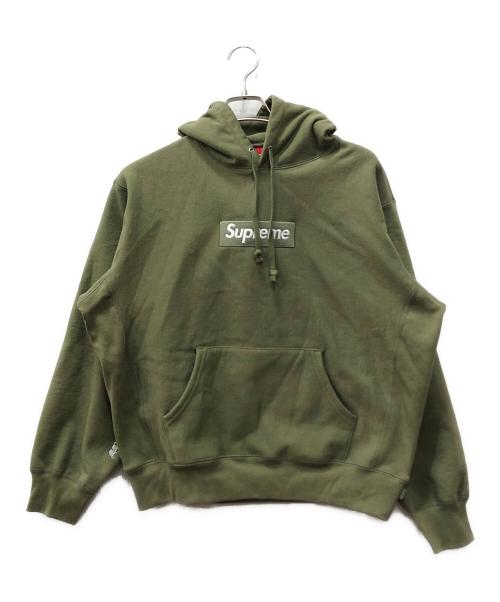 SUPREME（シュプリーム）SUPREME (シュプリーム) BOX LOGO HOODED SWEATSHIRT カーキ サイズ:以下参照の古着・服飾アイテム