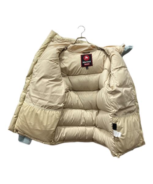 SUPREME（シュプリーム）Supreme (シュプリーム) Marmot (マーモット) 800-Fill Down Parka ベージュ サイズ:Sの古着・服飾アイテム