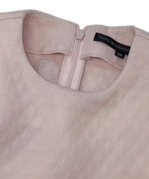 TSURU by MARIKO OIKAWA（ツルバイマリコオイカワ）Tsuru by Mariko Oikawa (ツルバイマリコオイカワ) チュニックブラウス ピンク サイズ:36の古着・服飾アイテム