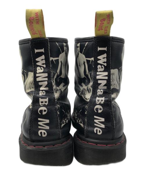 Dr.Martens（ドクターマーチン）Dr.Martens (ドクターマーチン) SEX PISTOLS (セックスピストルズ) 8ホールブーツ ブラック サイズ:EU 45の古着・服飾アイテム