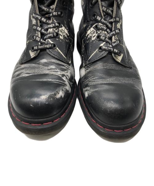 Dr.Martens（ドクターマーチン）Dr.Martens (ドクターマーチン) SEX PISTOLS (セックスピストルズ) 8ホールブーツ ブラック サイズ:EU 45の古着・服飾アイテム