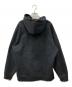 Supreme (シュプリーム) NIKE (ナイキ) Leather Applique Hooded Sweatshirt ブラック サイズ:Ｌ：12000円