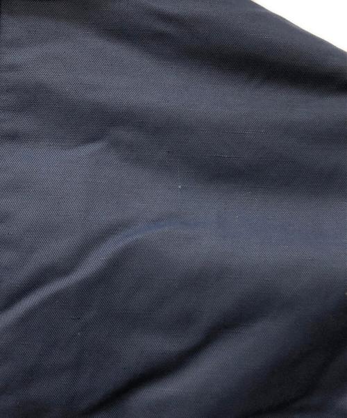 MARNI（マルニ）MARNI (マルニ) YK JEONG (ワイケー ジョン) ロゴ刺繍パデッドカバーオールジャケット ネイビー サイズ:50の古着・服飾アイテム