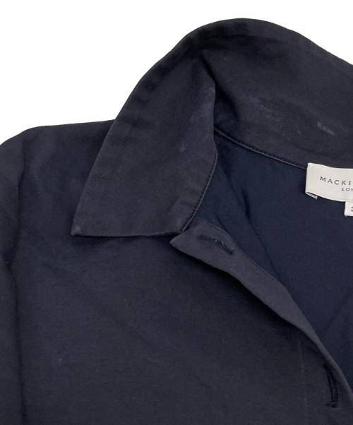 MACKINTOSH LONDON（マッキントッシュ ロンドン）MACKINTOSH LONDON (マッキントッシュ ロンドン) 半袖シャツワンピース ネイビー サイズ:38の古着・服飾アイテム