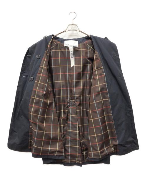 ticca（ティッカ）TICCA (ティッカ) oversized wide trench coat ネイビー サイズ:1の古着・服飾アイテム