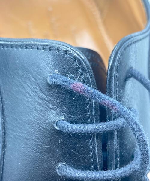 Jalan Sriwijaya（ジャランスリウァヤ）Jalan Sriwijaya (ジャランスリウァヤ) セミブローグ レザーソール ビジネスシューズ ブラック サイズ:8の古着・服飾アイテム