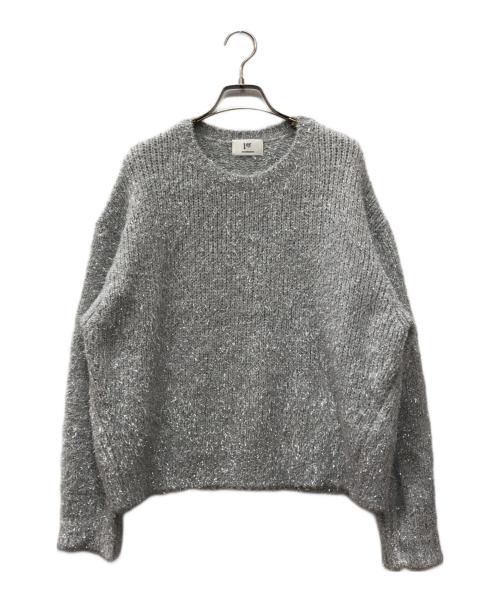 1er Arrondissement（プルミエ アロンディスモン）1er Arrondissement (プルミエ アロンディスモン) ラメシャギーニットプルオーバー シルバー サイズ:以下参照の古着・服飾アイテム