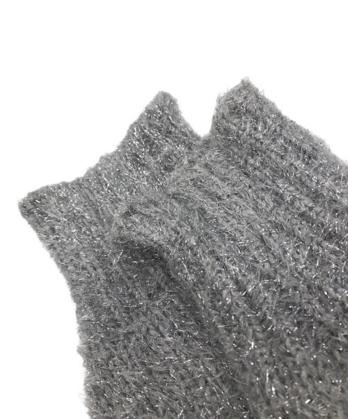 1er Arrondissement（プルミエ アロンディスモン）1er Arrondissement (プルミエ アロンディスモン) ラメシャギーニットプルオーバー シルバー サイズ:以下参照の古着・服飾アイテム