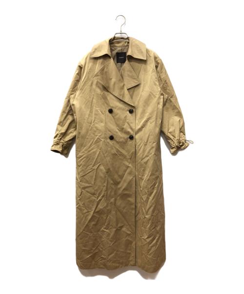 anuans（アニュアンス）anuans (アニュアンス) ボリュームスリーブトレンチコート ベージュ サイズ:FREEの古着・服飾アイテム