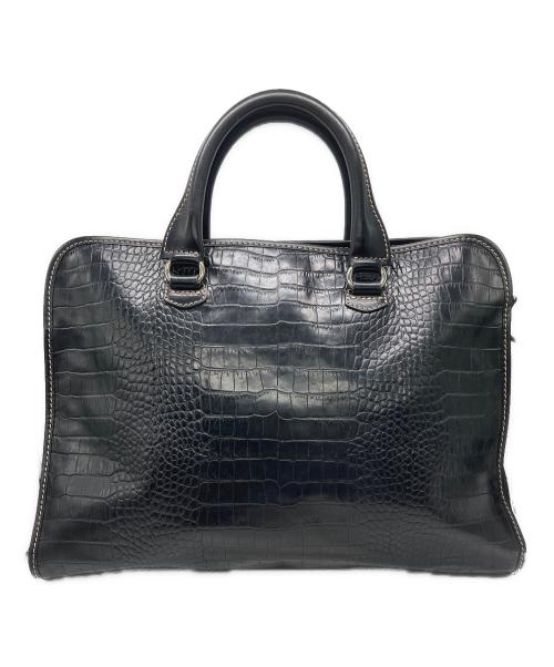 STEFANOMANO（ステファノマーノ）STEFANOMANO (ステファノマーノ) ハンドバッグ ブラックの古着・服飾アイテム