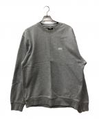 stussyステューシー）の古着「ストックロゴ スウェット」｜グレー