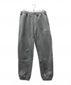 stussyステューシー）の古着「STOCK LOGO PANT」｜グレー