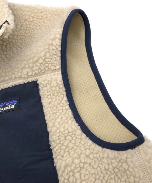 Patagonia（パタゴニア）Patagonia (パタゴニア) クラシックレトロXベスト アイボリー サイズ:XSの古着・服飾アイテム