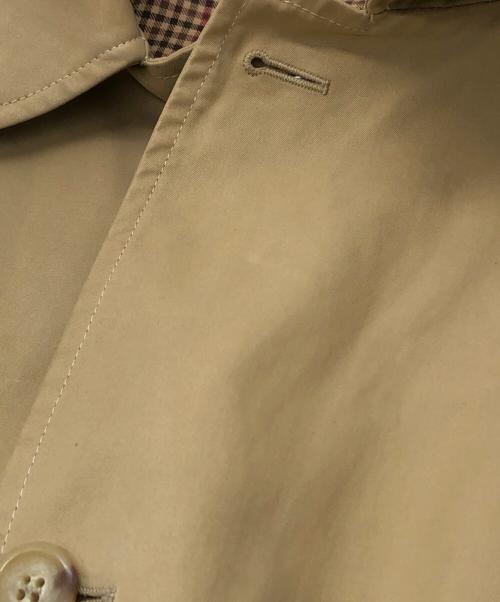 POLO RALPH LAUREN（ポロ・ラルフローレン）POLO RALPH LAUREN (ポロ・ラルフローレン) 一枚袖ステンカラーコート ブラウン サイズ:38の古着・服飾アイテム