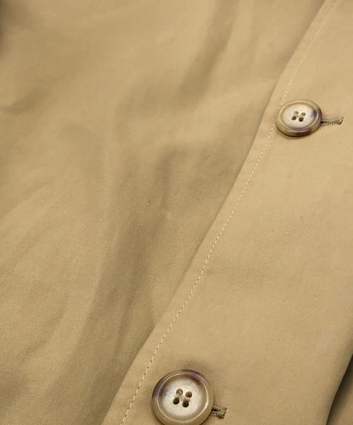 POLO RALPH LAUREN（ポロ・ラルフローレン）POLO RALPH LAUREN (ポロ・ラルフローレン) 一枚袖ステンカラーコート ブラウン サイズ:38の古着・服飾アイテム