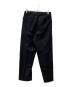 HEUGN (ユーゲン) ストライプタックパンツ ブラック サイズ:S：14000円