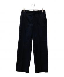 AURALEE（オーラリー）の古着「LIGHT WOOL MAX GABARDINE SLACKS」｜ブラック
