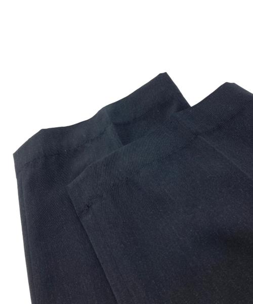 AURALEE（オーラリー）AURALEE (オーラリー) LIGHT WOOL MAX GABARDINE SLACKS ブラック サイズ:Lの古着・服飾アイテム