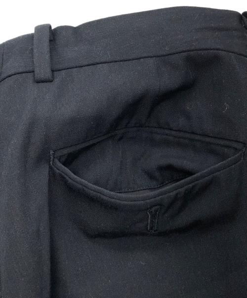 AURALEE（オーラリー）AURALEE (オーラリー) LIGHT WOOL MAX GABARDINE TWO-TUCK SLACKS ... ブラック サイズ:3の古着・服飾アイテム