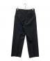 AURALEE (オーラリー) LIGHT WOOL MAX GABARDINE TWO-TUCK SLACKS ... ブラック サイズ:3：28000円