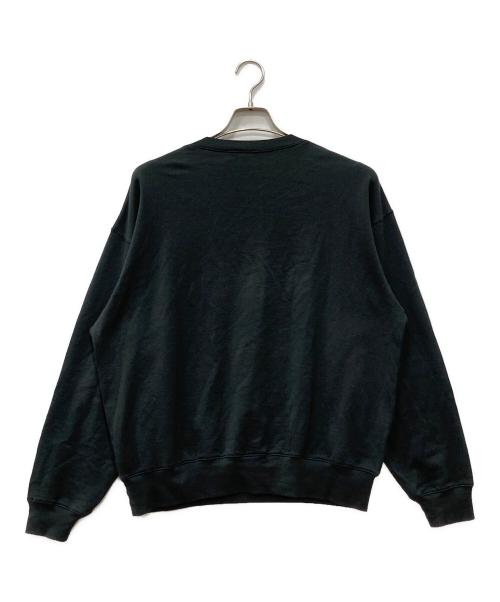 AURALEE（オーラリー）AURALEE (オーラリー) UPER HIGH GAUGE SWEAT P/O ブラック サイズ:Lの古着・服飾アイテム