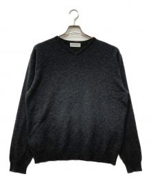 ENCOMING（インカミング）の古着「Vネックカシミヤニット」｜グレー