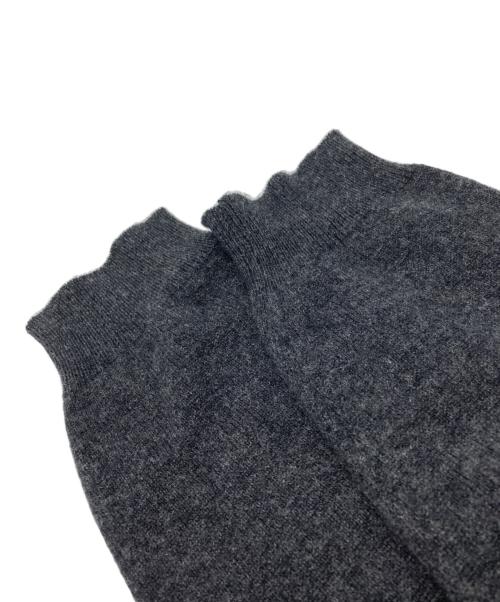 ENCOMING（インカミング）ENCOMING (インカミング) Vネックカシミヤニット グレー サイズ:Lの古着・服飾アイテム