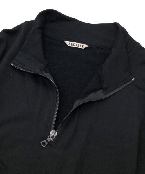 AURALEE（オーラリー）AURALEE (オーラリー) HIGH TWIST WOOL KNIT SHIRT ブラック サイズ:Lの古着・服飾アイテム